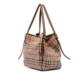 Small Haymarket Check Coated Canvas Canterbury Tote